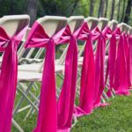 Anderson Party Rental Folding Chair Ties and Folding Chairs