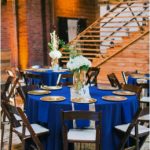 Anderson Party Rental Round Tables, Linens, Chairs and China